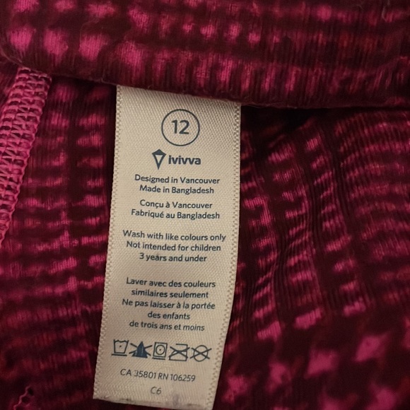 Ivviva pink leggings and tank top set - Picture 6 of 6